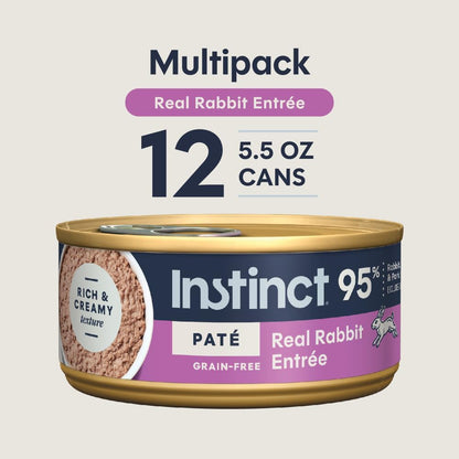 Grain Free Wet Cat Food Pate, Original Recipe Natural Canned Cat Food