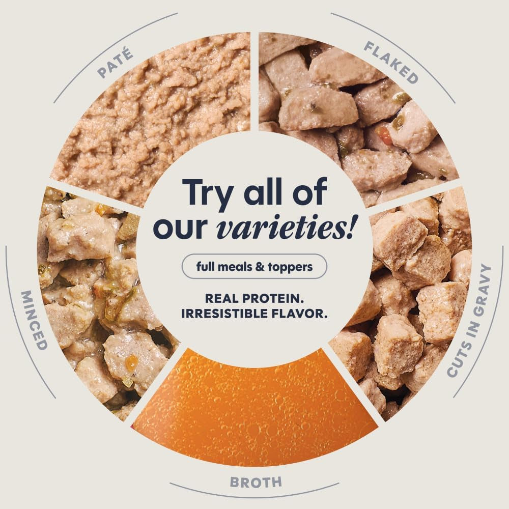 Grain Free Wet Cat Food Pate, Original Recipe Natural Canned Cat Food